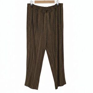 Zonda Nellis Zigzag Woven Relaxed Pants Made in Canada